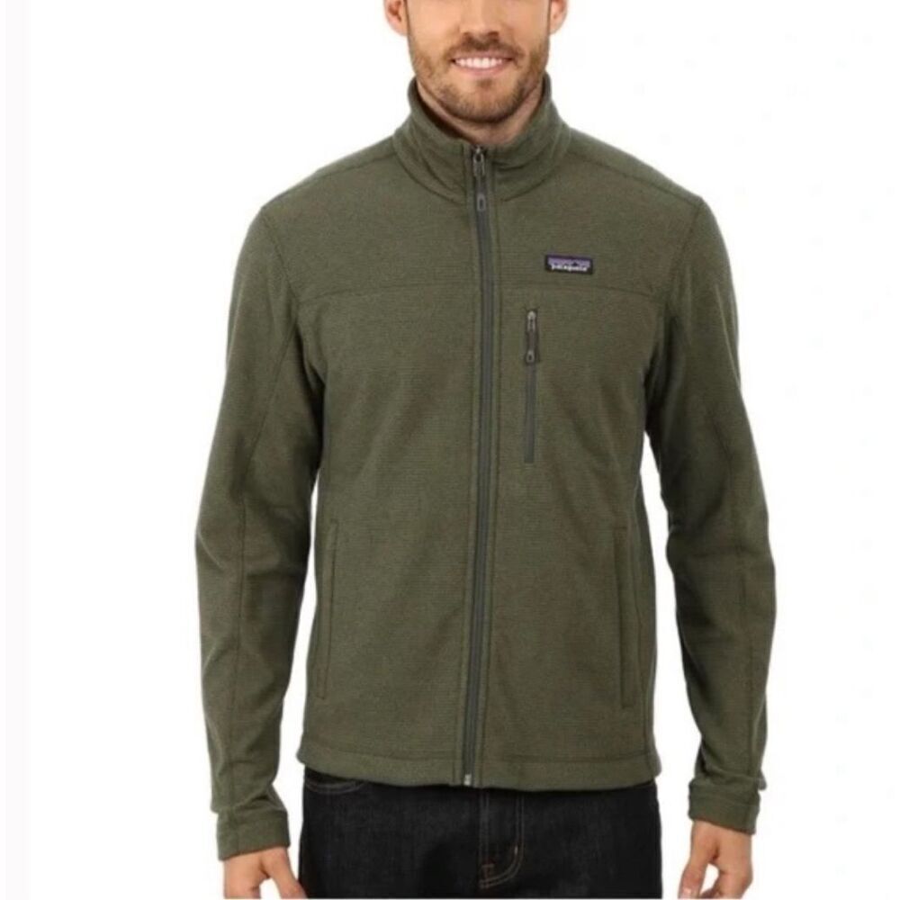 Patagonia Men’s‎ Oakes Hoody Zip Up Green Size M